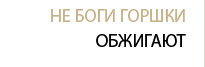 Не боги горшки обжигают