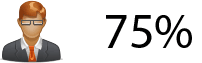 [M - 75%]
